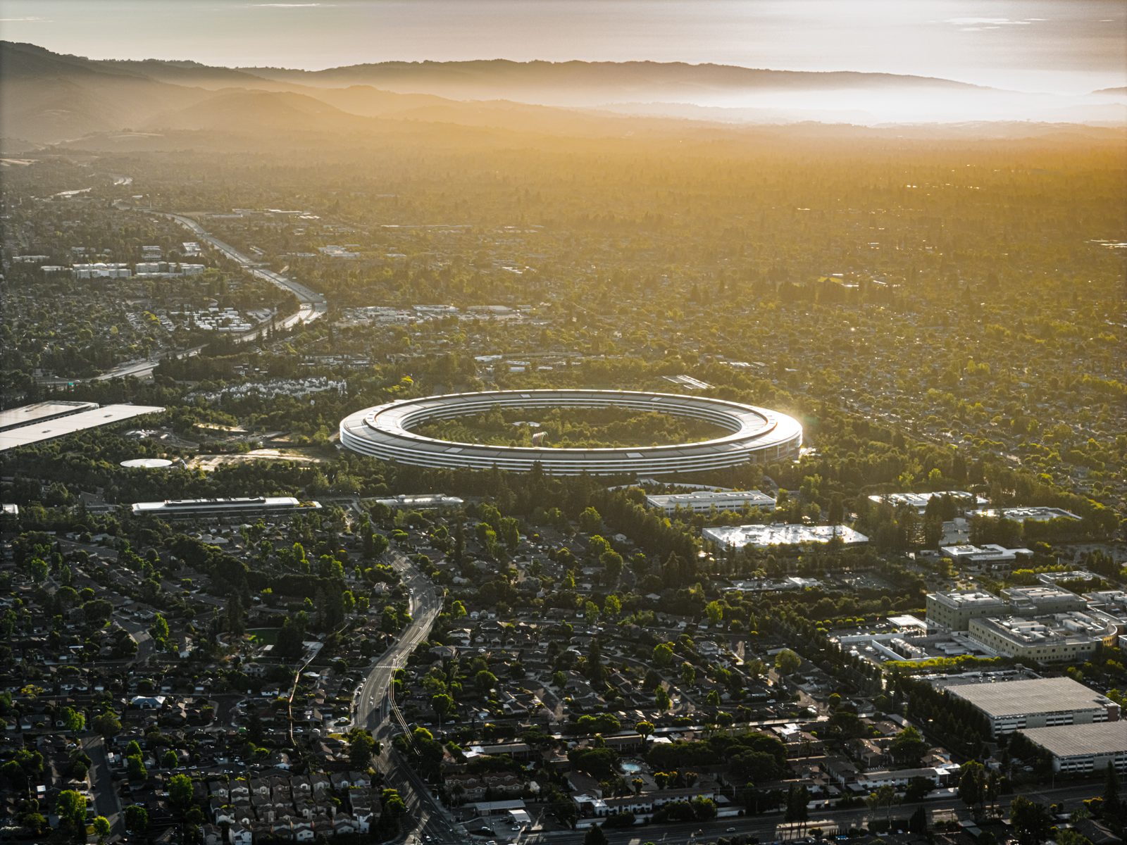 Apple Park, the company's headquarters in Cupertino, California.