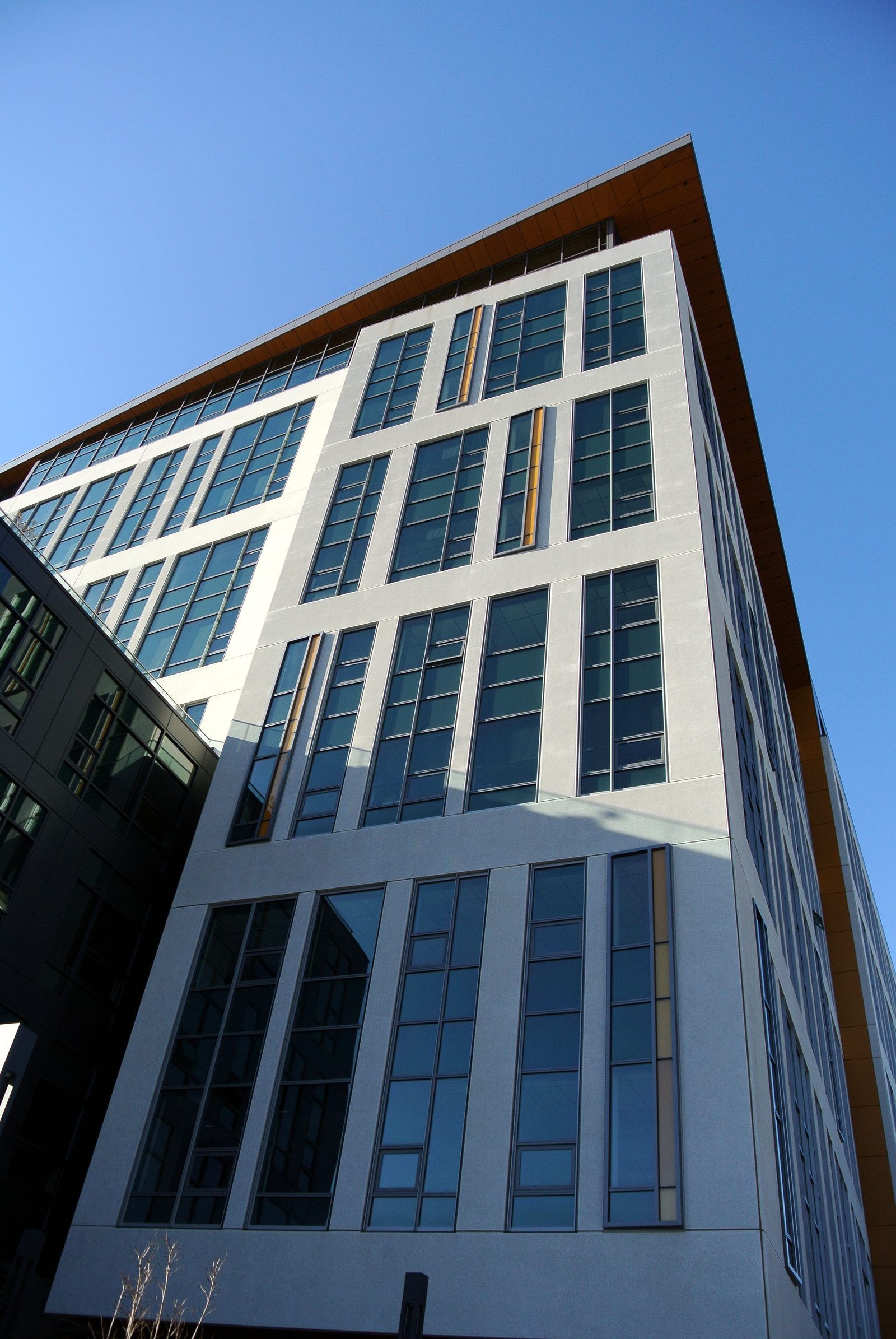 An Amazon headquarters building in Seattle.