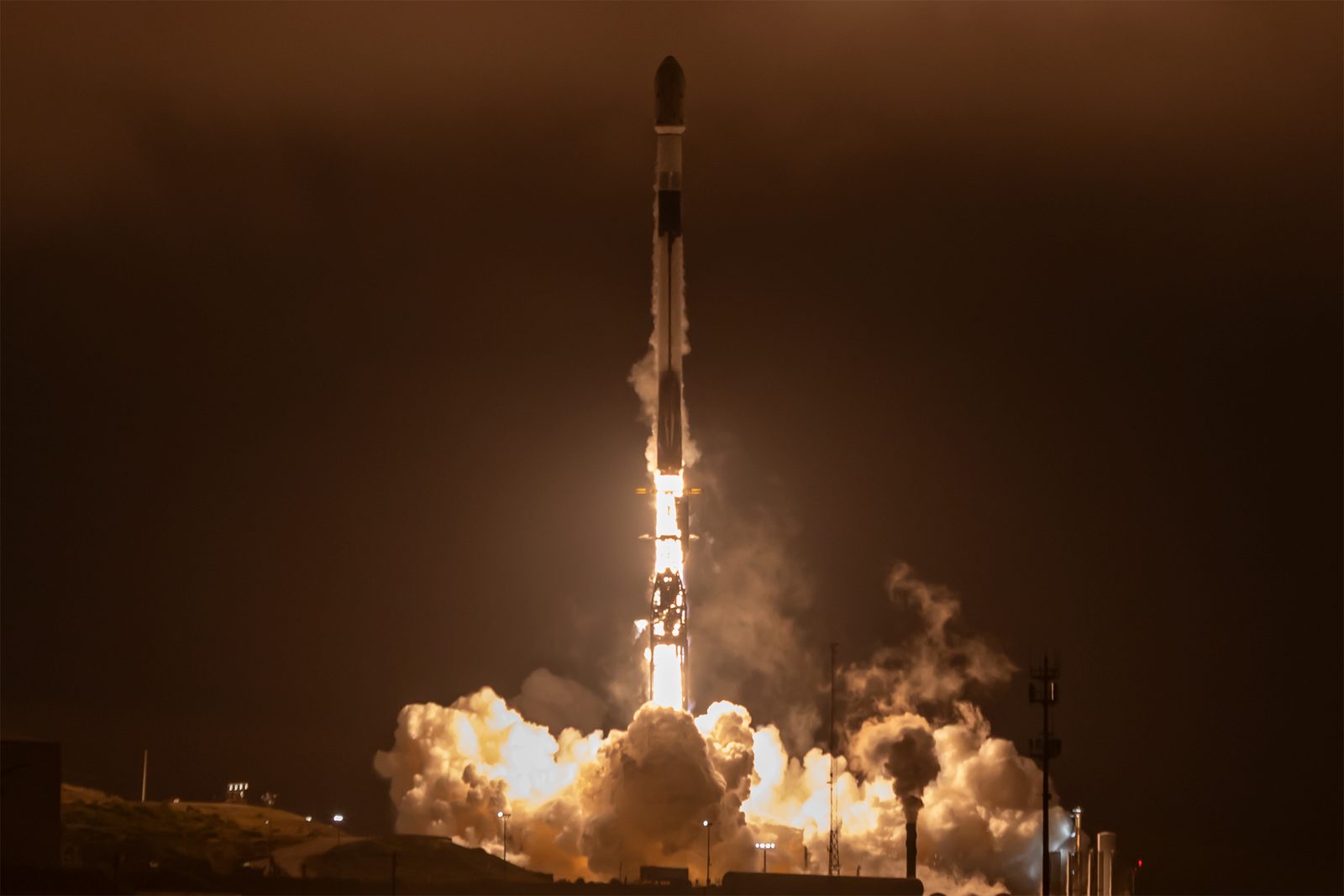 SpaceX Falcon 9 lifts off on the Transporter-17 rideshare mission carrying City Labs' BOHR satellite