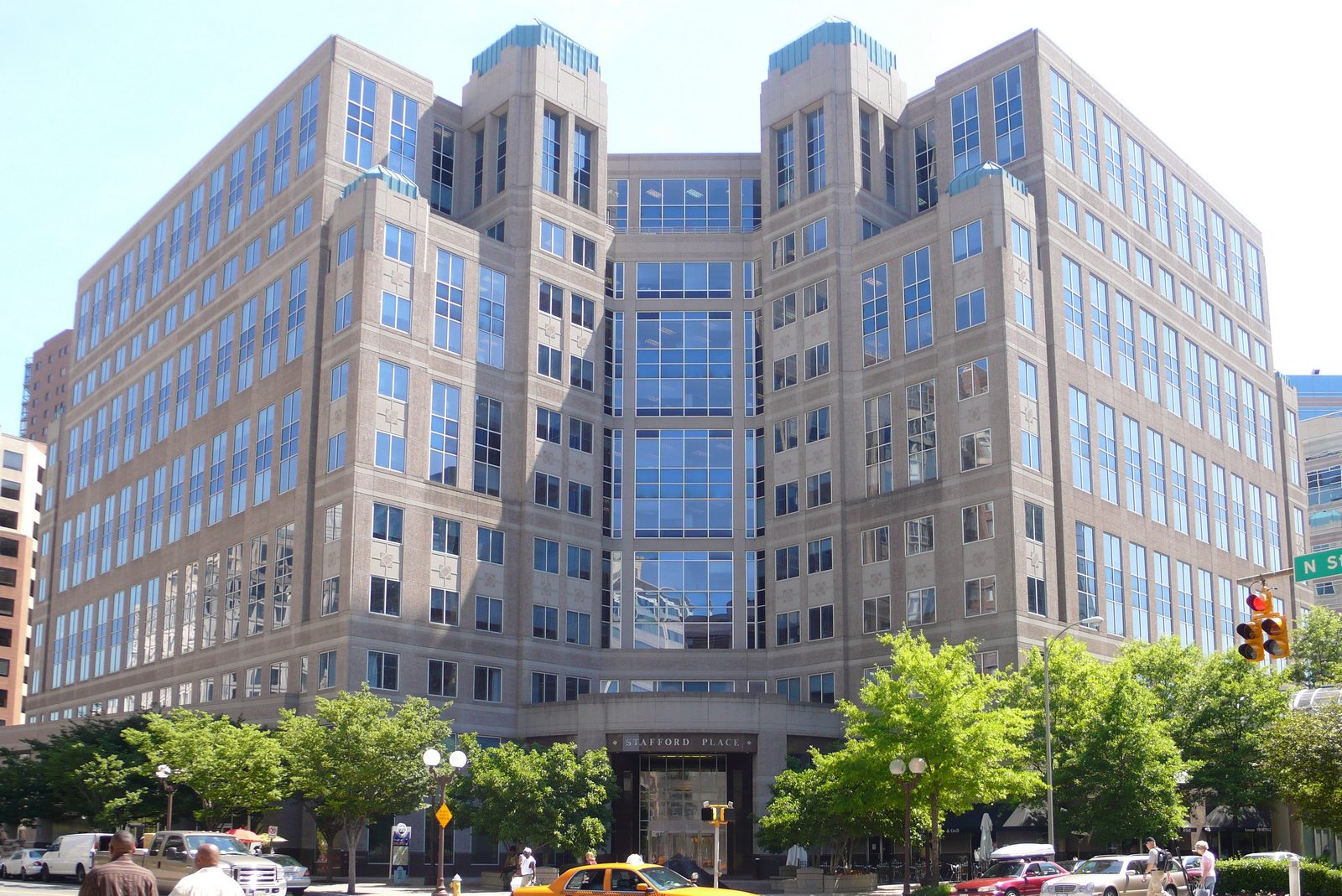 The National Science Foundation headquarters building in Arlington, Virginia, which houses the National AI Research Resource the CREATE AI Act would make permanent.