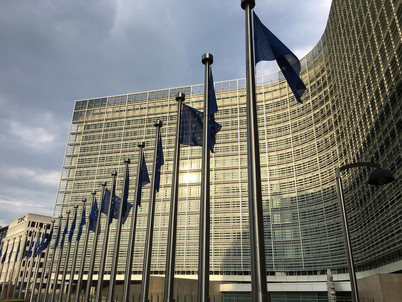 The Berlaymont building in Brussels, headquarters of the European Commission.