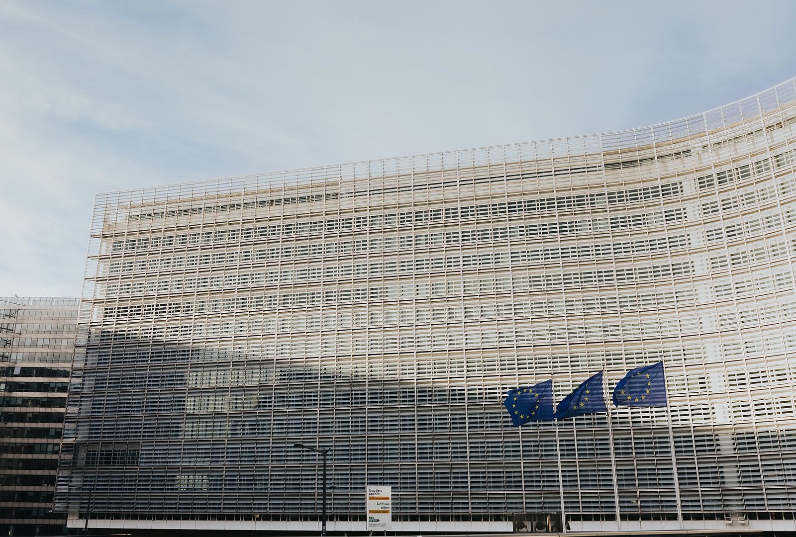 The Berlaymont building, headquarters of the European Commission, in Brussels