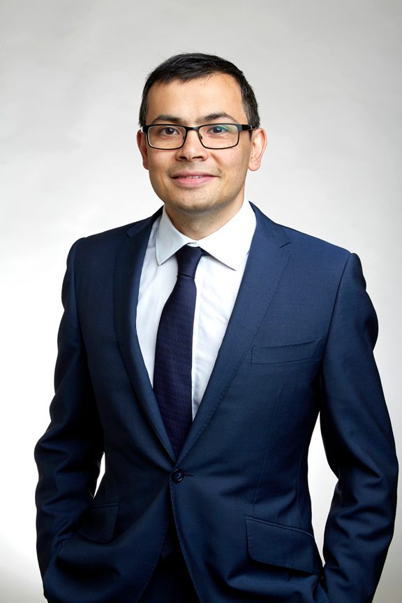 Demis Hassabis, co-founder of Google DeepMind, photographed at the Royal Society in London.