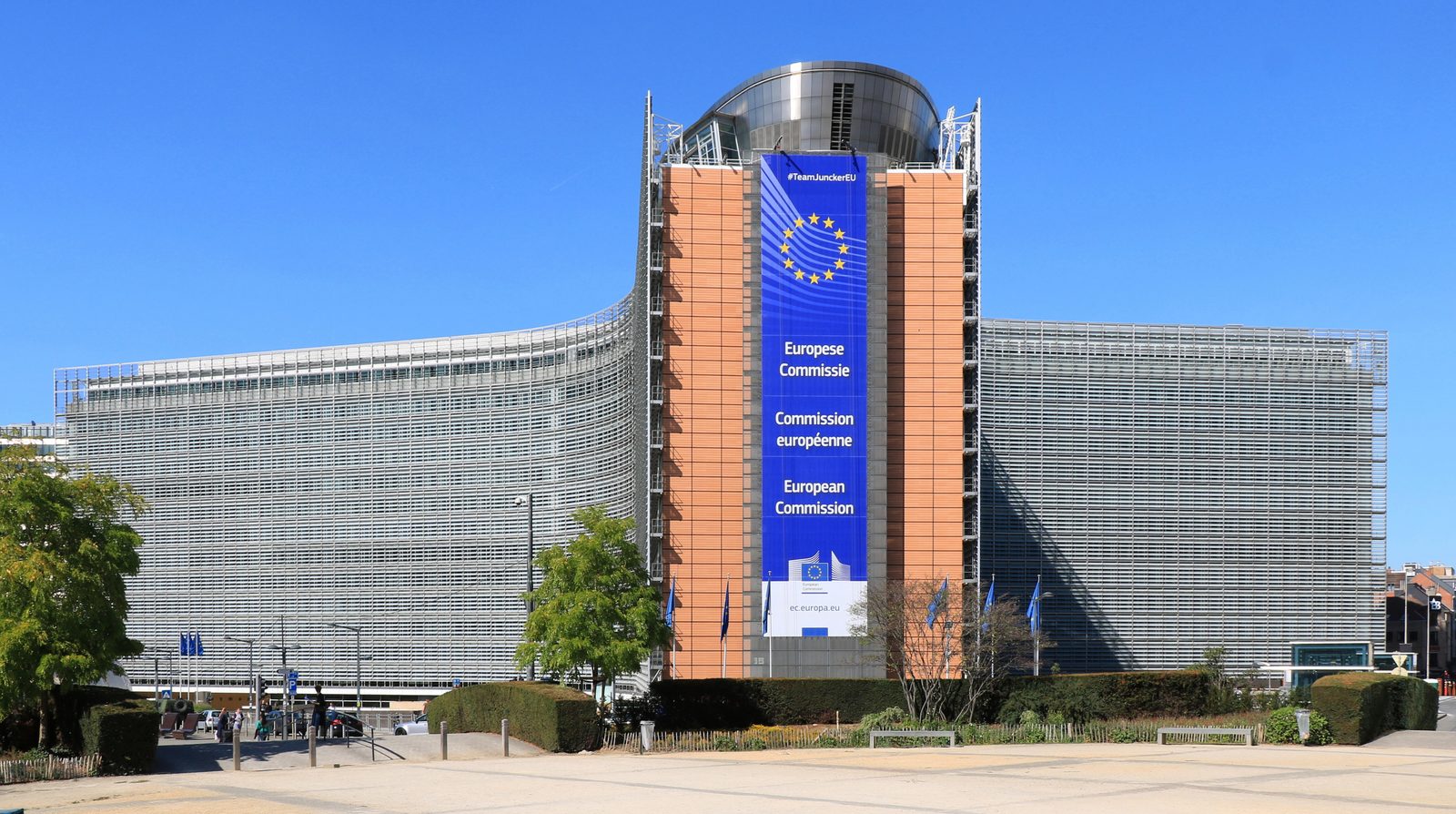 The Berlaymont building in Brussels, headquarters of the European Commission
