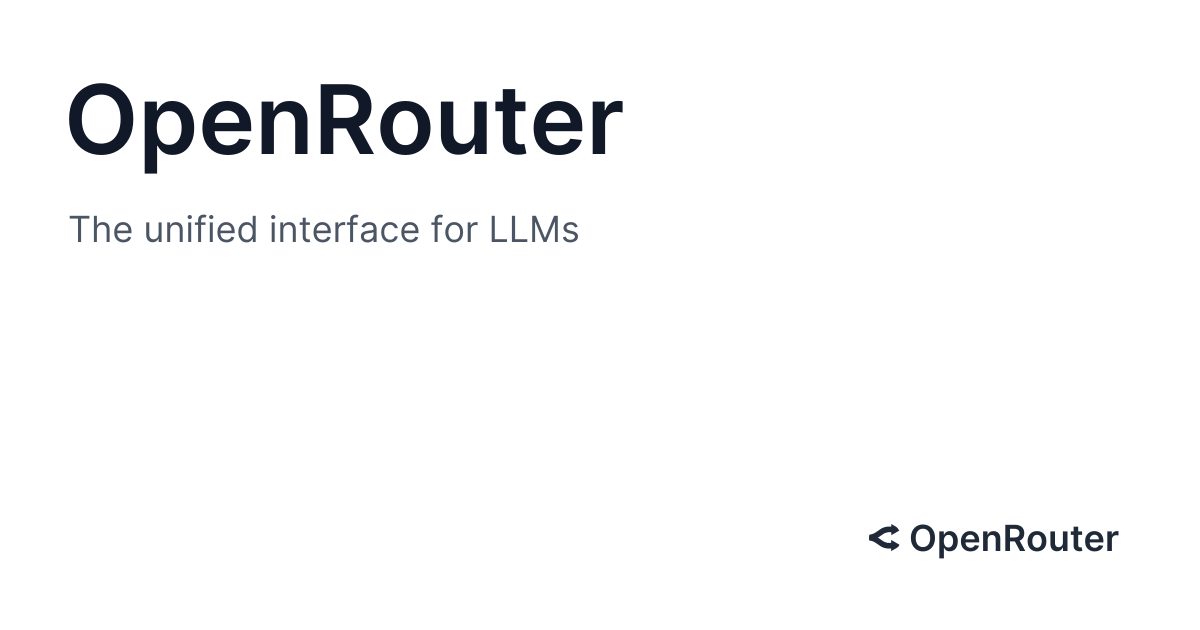 OpenRouter's brand card; the company's new Fusion API queries a panel of language models in parallel and synthesizes their answers.