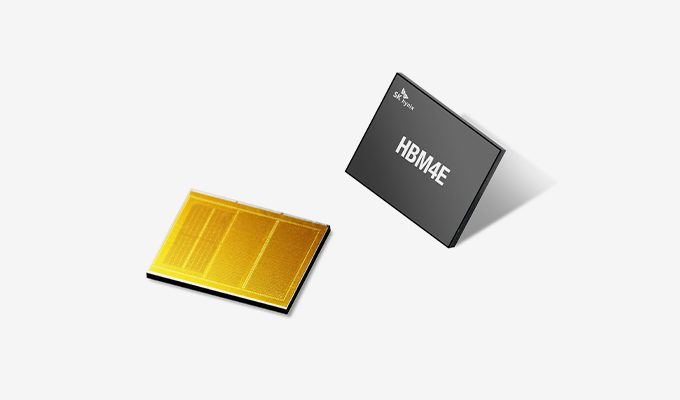 SK hynix 12-layer HBM4E high-bandwidth memory stack