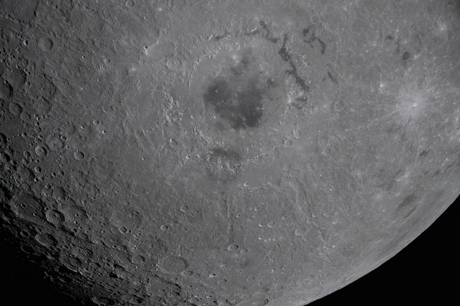 The moon base is a budget line